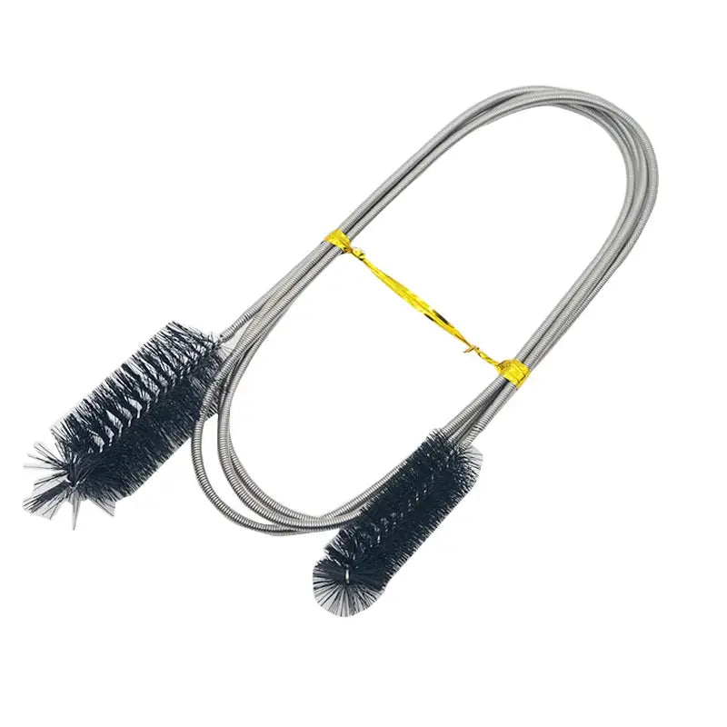 Stainless Steel Aquarium Cleaning Brush For Water Filter Pumps Lily Pipes Air Tubes Hoses Fish Tank Maintenance