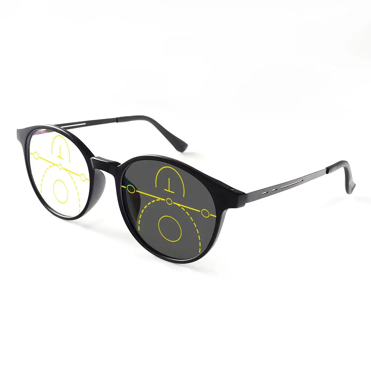 NovaSight Progressive Multifocal Reading Glasses With Photochromic Lenses For Indoor Outdoor Clarity