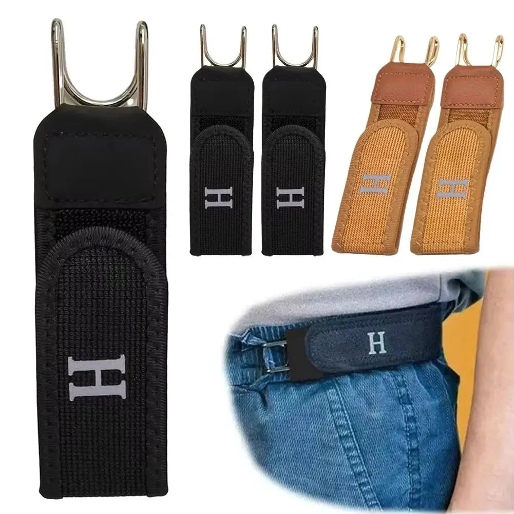 Buckleless Elastic Velcro Waist Belt For Men Adjustable Comfort Secure Fit For Everyday Casual Wear