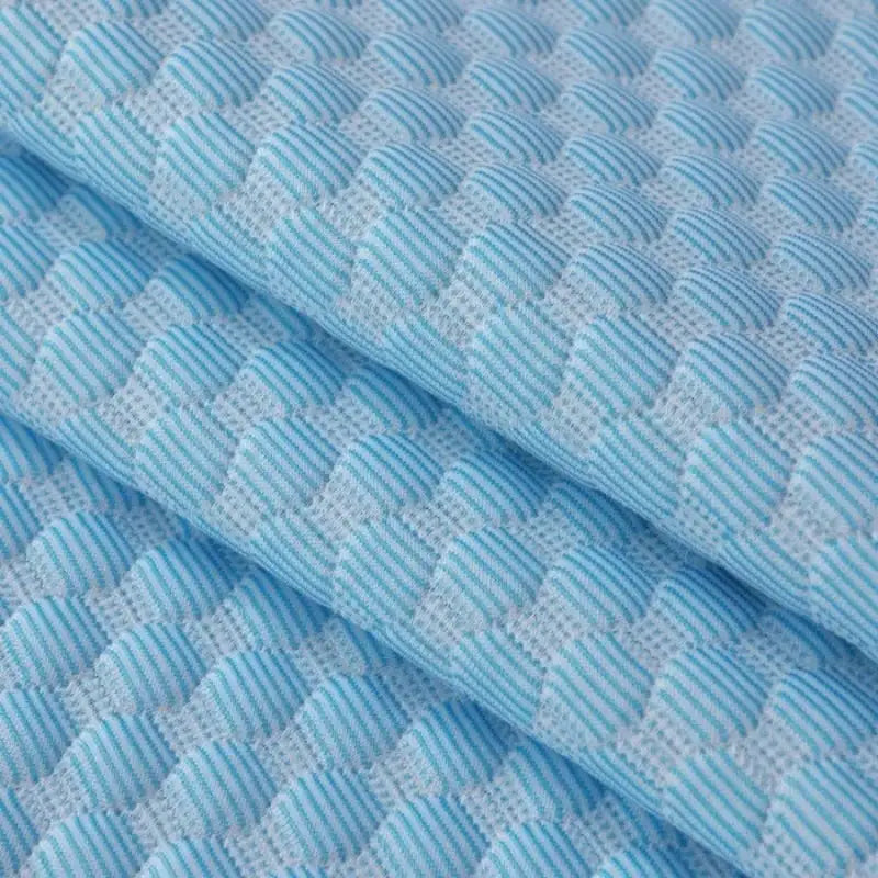 Simples Market Summer Cooling pillowcase in light blue quilted fabric, 48×70 cm, washable