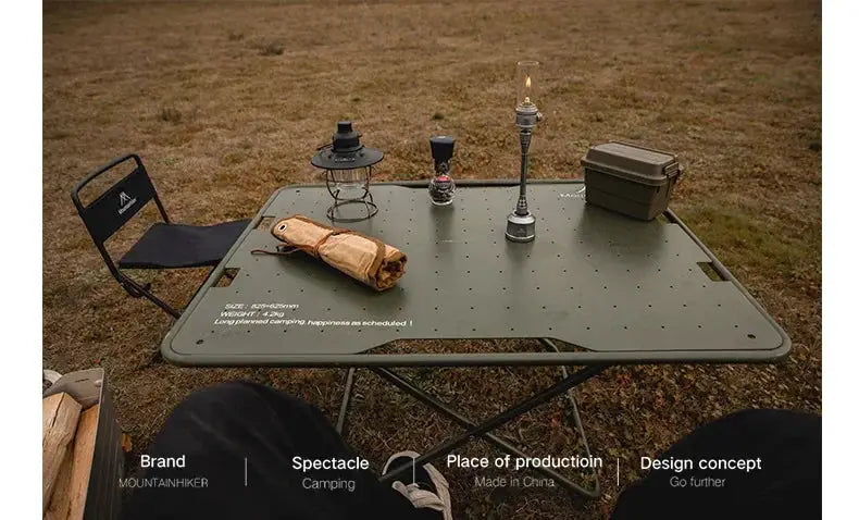 Mountainhiker Retro Butane Gas Light For Desktop Camping Picnic