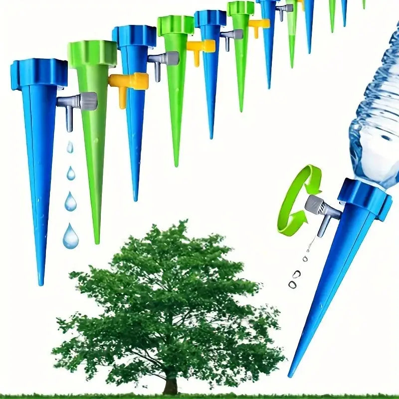 Automatic Drip Irrigation System For Garden Plants Self Watering Kit With Watering Devices