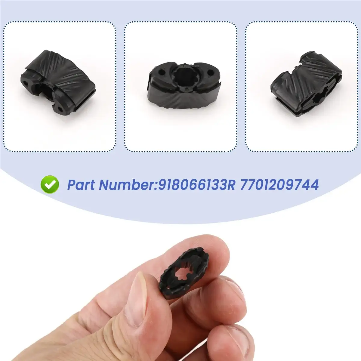 8Pcs Car Sunroof Slider Repair Clips For Renault Megane 3 918066133R 7701209744 L49A