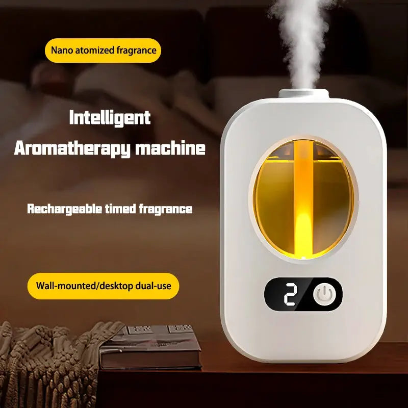 Automatic Diffuser Aromatherapy Machine Air Fragrance Dispenser For Bathroom And Living Room Essential Oil Humidifier