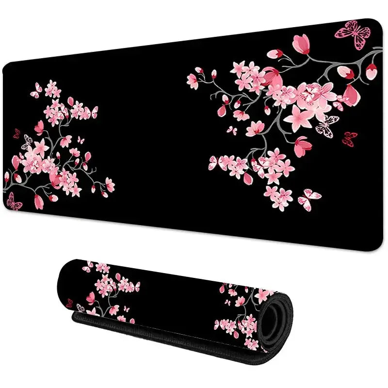 Sakura Scenery Large Extended Anti Slip Rubber Gaming Mouse Pad Desk Pad For Office And Gaming