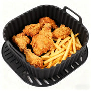 Reusable Silicone Air Fryer Liners Nonstick Basket Mat For 4 To 7 Quart Air Fryer Oven Microwave Baking Accessories