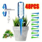 Automatic Drip Irrigation System For Garden Plants Self Watering Kit With Watering Devices