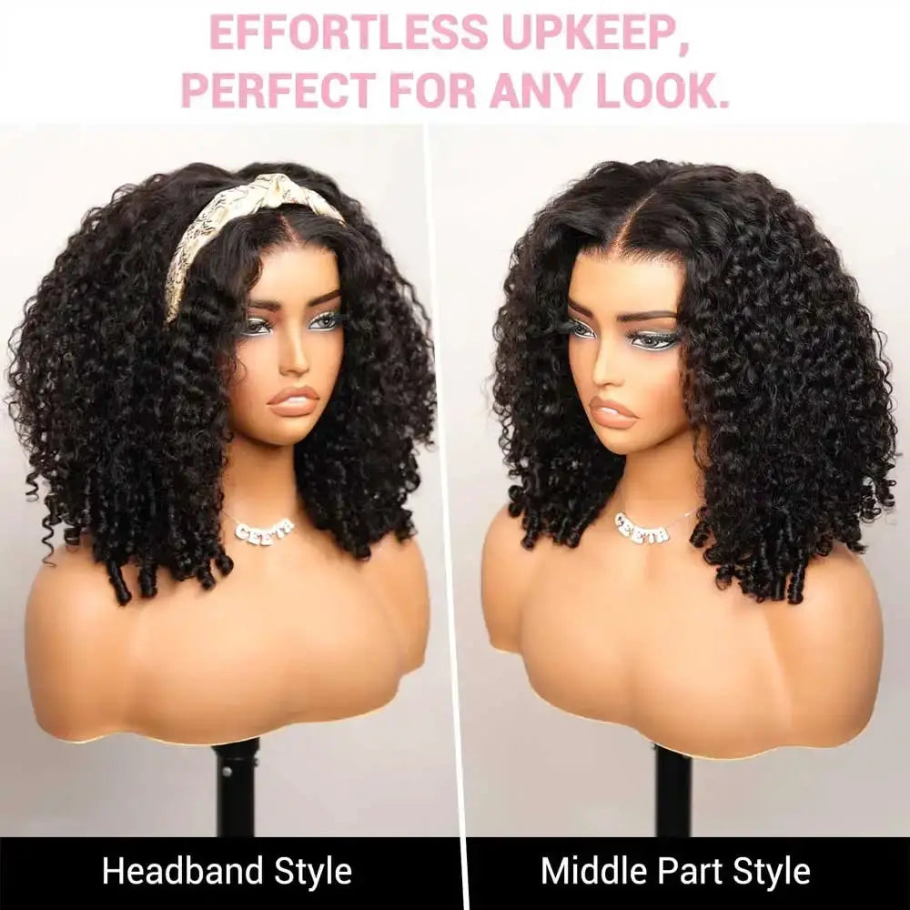 250 Density Burmese Curly Remy Human Hair Wig 13x4 HD Transparent Lace Frontal Pre Plucked 28 Inch Average Cap Size