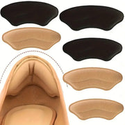 8 Pack Self Adhesive Heel Pads for Big Shoes Memory Foam Heel Protectors Improve Fit and Comfort Prevent Heel Slippage