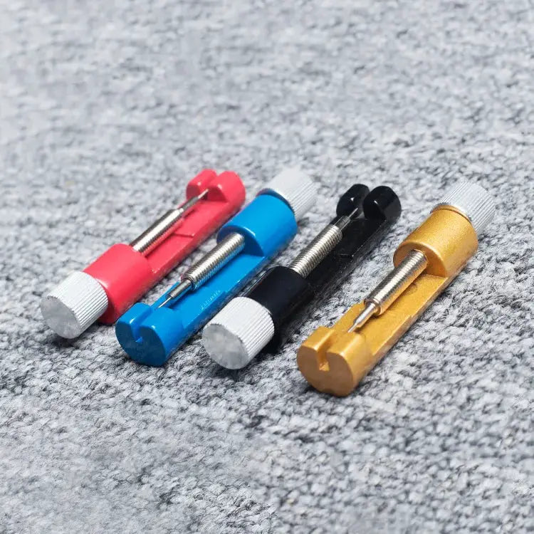Simples Market metal watch strap link pin remover tool set with four color variants red blue black gold