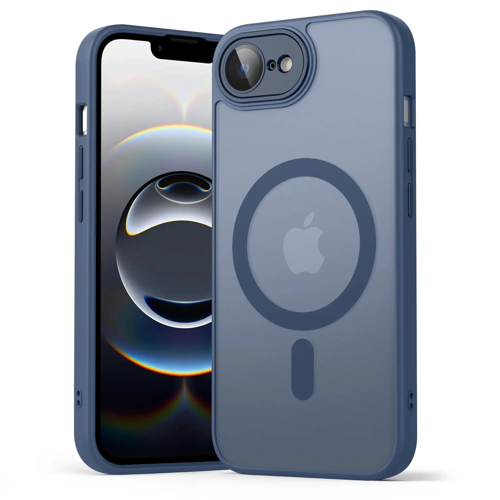 LuxShield Luxury Matte Magnetic Translucent Case For iPhone 16e And 17e Shockproof MagSafe Wireless Charging Cover