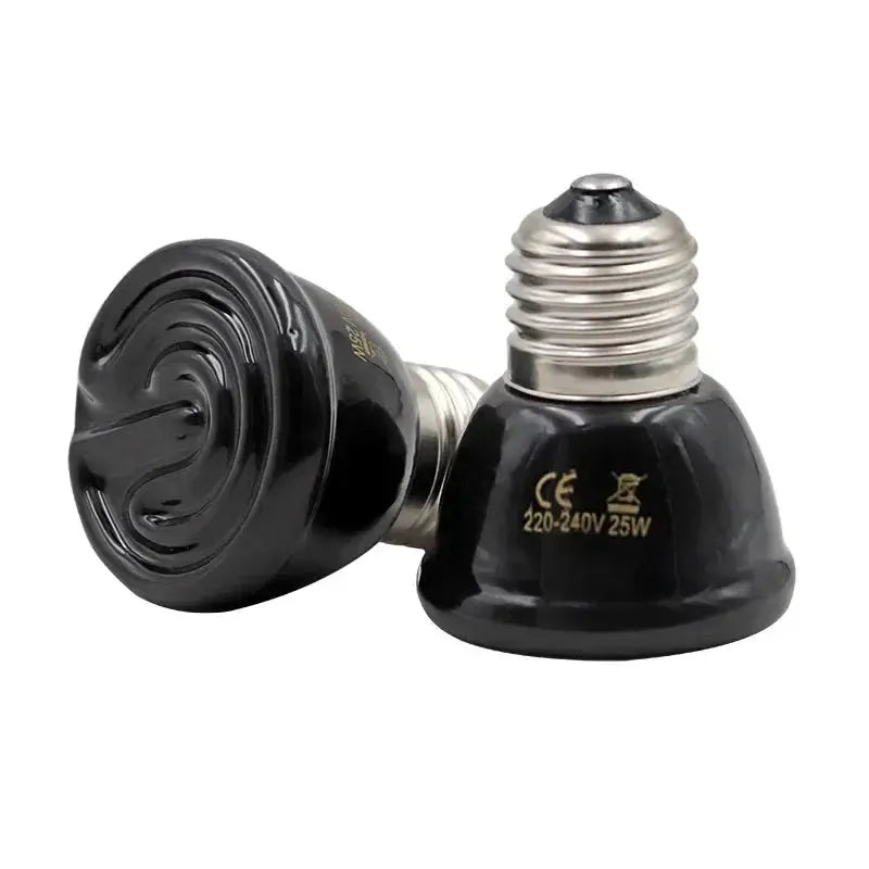 Ceramic Heated Incubation Lamp Infrared Reptile Heat Lamp For Constant Temperature And Sleep Support