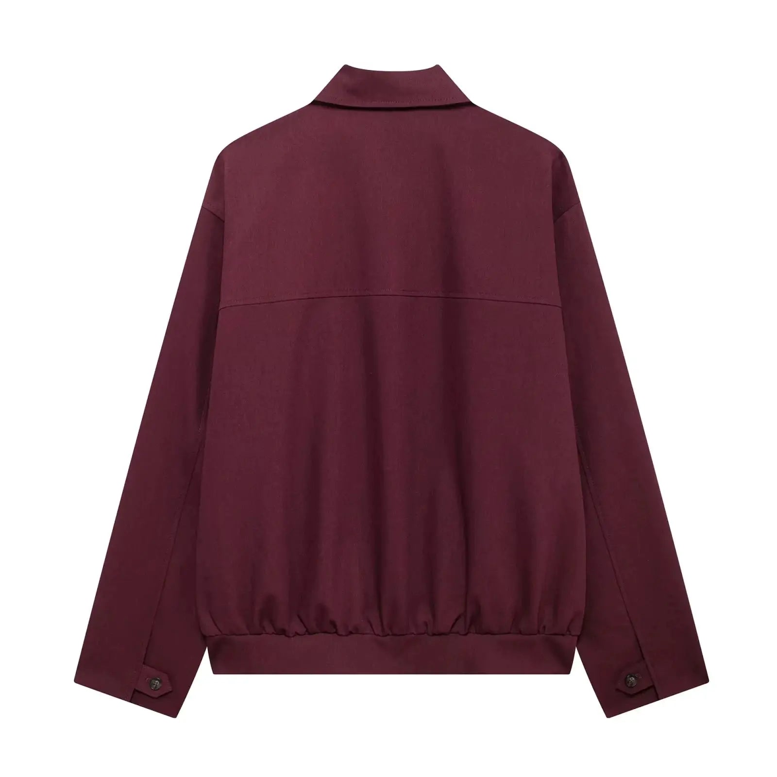 Casual Women Two Piece Set Lace Up Jacket Lantern Sleeve Mini Skirt