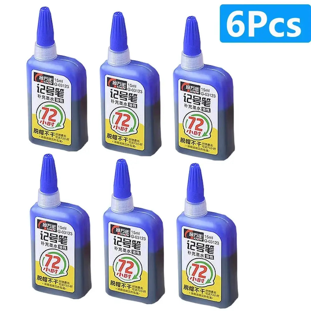 45mm Waterproof Long Head Marker Pen for Deep Hole Marking Tile Carpentry Woodworking Multi Purpose Ink Black Blue Red