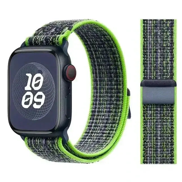 Nylon Loop Strap for Apple Watch Ultra 3 49mm Bracelet iWatch 11 10 9 8 7 6 5 4 se Sport NEW Design 42-46mm 45mm 44mm 41mm Band