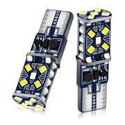 T10 LED 15-SMD W5W bulbs 2-pack for 12V cars CANBUS signal lights by Simples Market