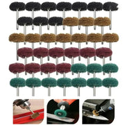 5 To 20 Pcs Mini Drill Abrasive Brush Set Buffing Polishing Wheels For Dremel Rotary Tools Rust Removal Accessories