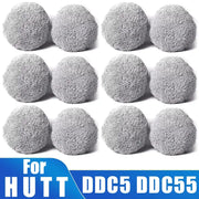 Mop Pads For HUTT DDC5 DDC55 Electric Window Vacuum Cleaner Washable Mop Cloth Rags Window Glass Cleaning Clothes Kit