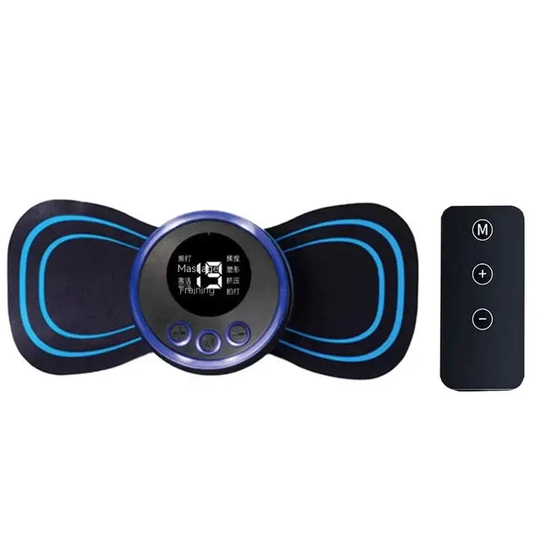 Electric Foot Massager Pad With EMS Therapy Portable Foldable Design For Feet Ankles Calves And Relaxation