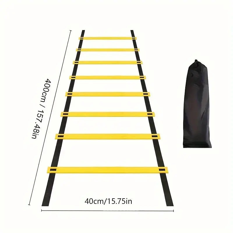 Detachable Speed Agility Training Ladder For Football Portable Sports Equipment To Improve Mobility And Coordination