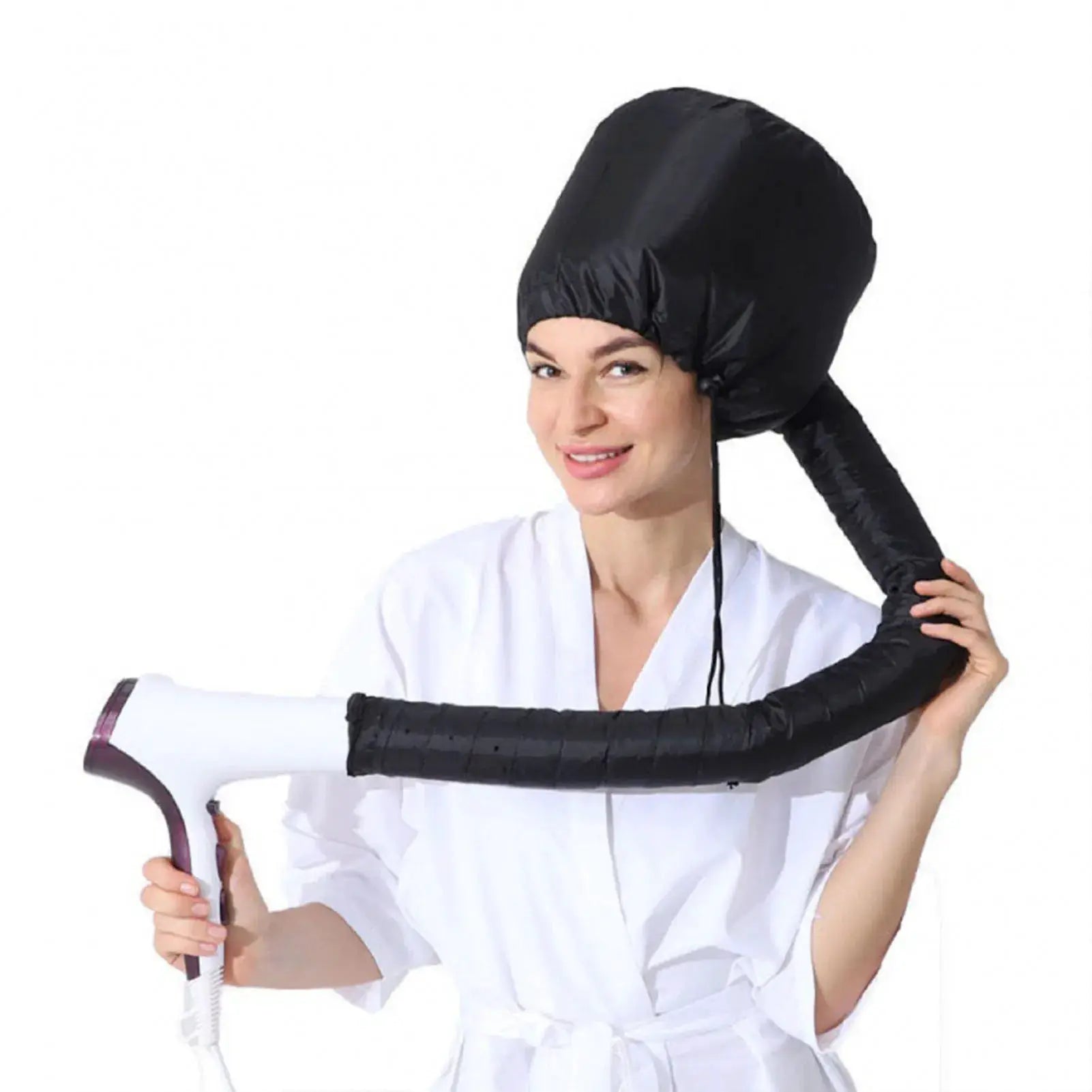 Hair Dryer Steamer Cap Reusable Drying Hat For Home Spa Salon Styling And Deep Conditioning