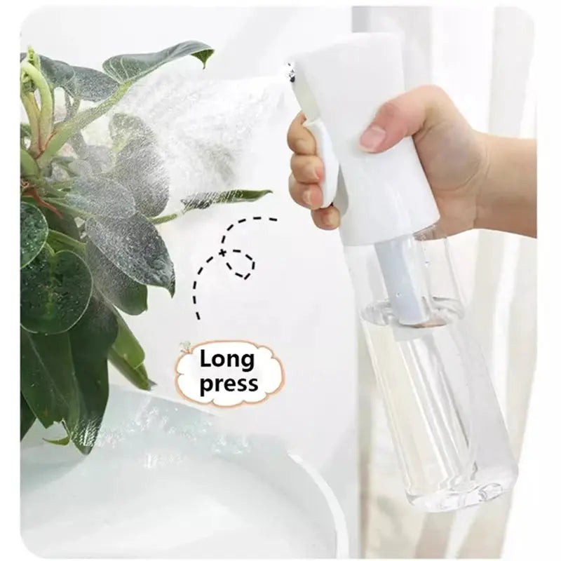 High Pressure Spray Bottle 200ml 300ml 500ml Refillable Continuous Mist Watering Sprayer for Salon and Barbershop