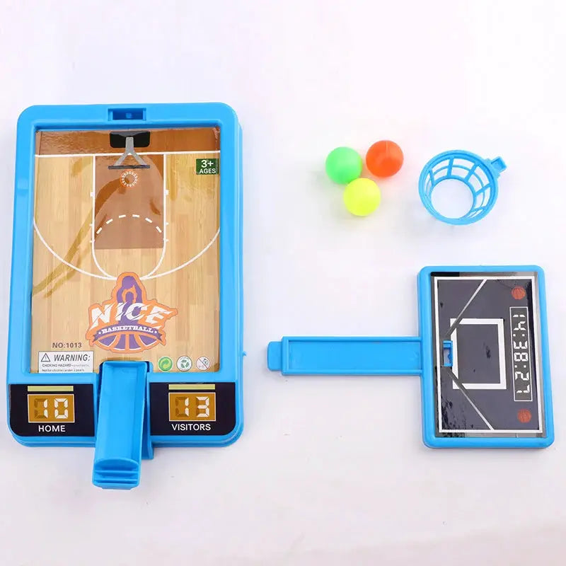 Mini Finger Basketball Shooting Machine Desktop Party Game For Kids And Adults Tabletop Interactive Sports Toy