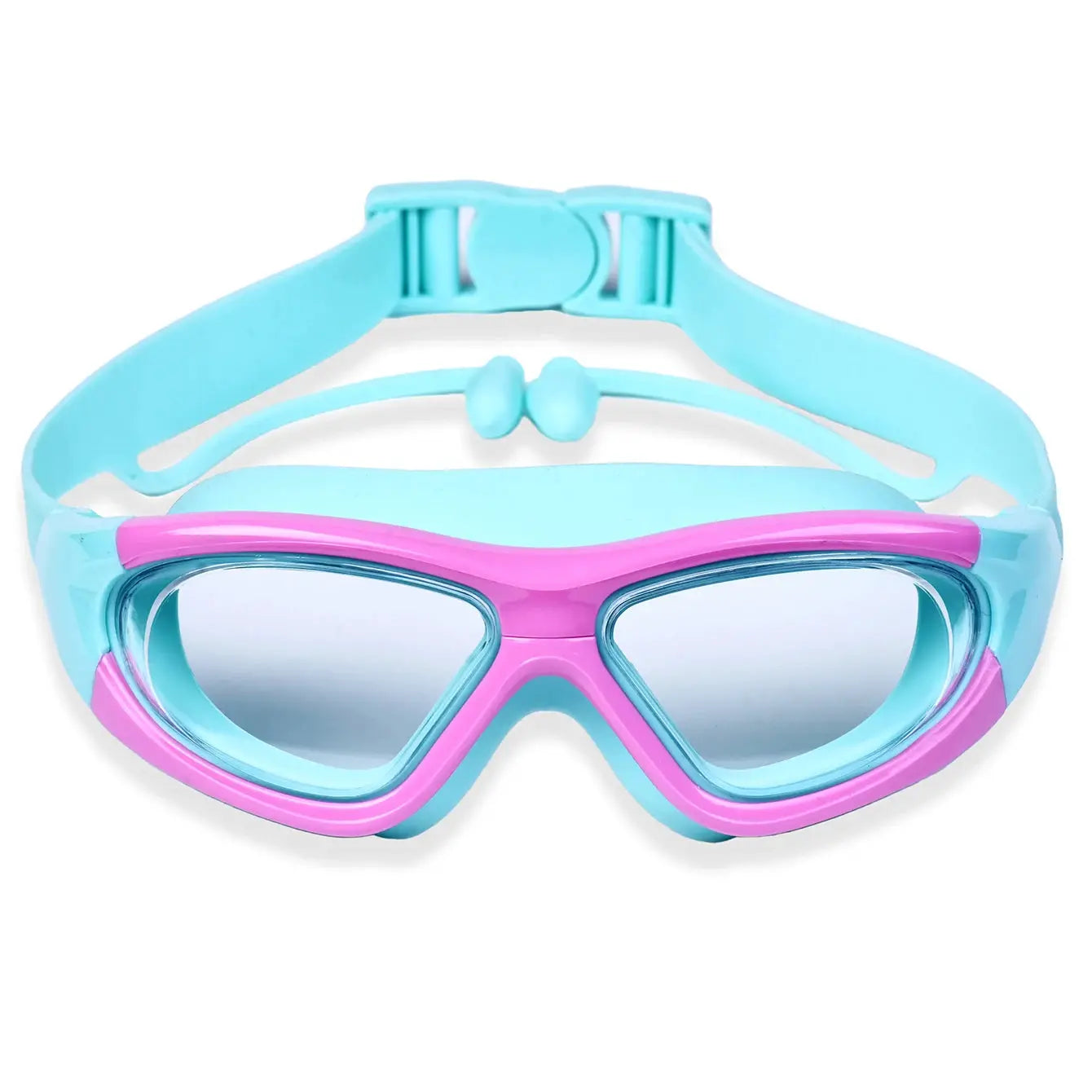 High Definition Children's Swimming Goggles For Boys And Girls Anti Fog Large Frame Silicone Comfort