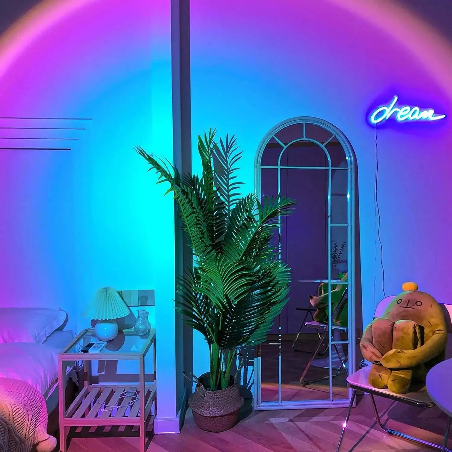 USB Room Photo Atmosphere Light for Photoshoots and Video Calls Ambient Mood Lighting