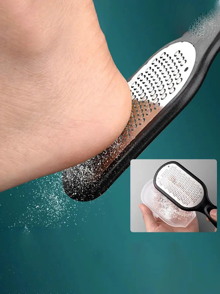 Professional Stainless Steel Foot File For Dead Skin Removal And Callus Care For Home Pedicure