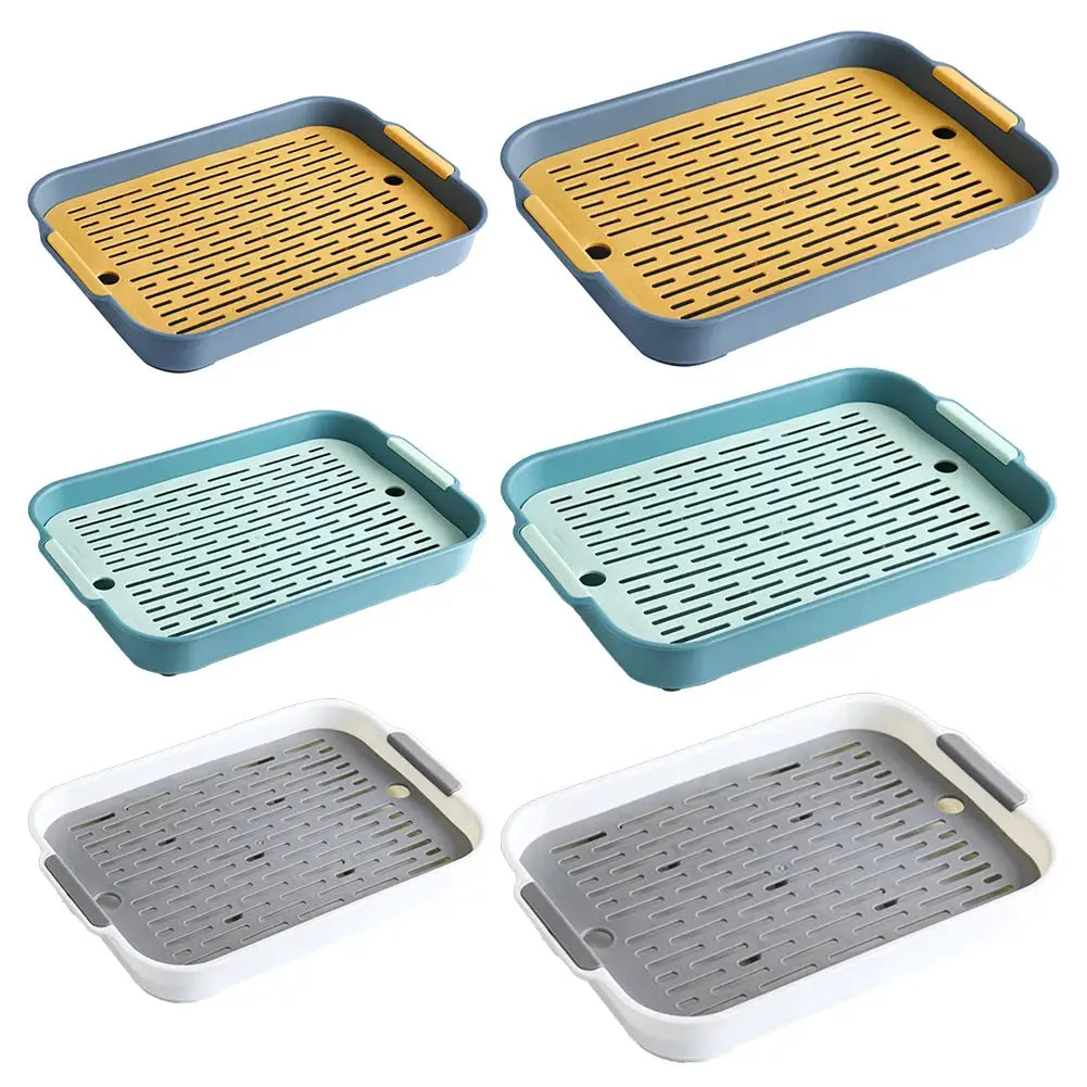 Rabbit Litter Box For Bunnies Ferrets Hamsters Guinea Pigs Small Pets Corner Toilet Tray Durable Odor Resistant Plastic