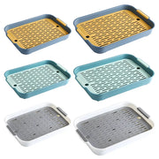 Rabbit Litter Box For Bunnies Ferrets Hamsters Guinea Pigs Small Pets Corner Toilet Tray Durable Odor Resistant Plastic