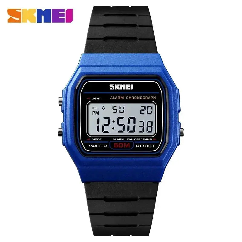 SKMEI 1412 Digital Womens Wristwatch Waterproof With Date And Week Display For Everyday Wear