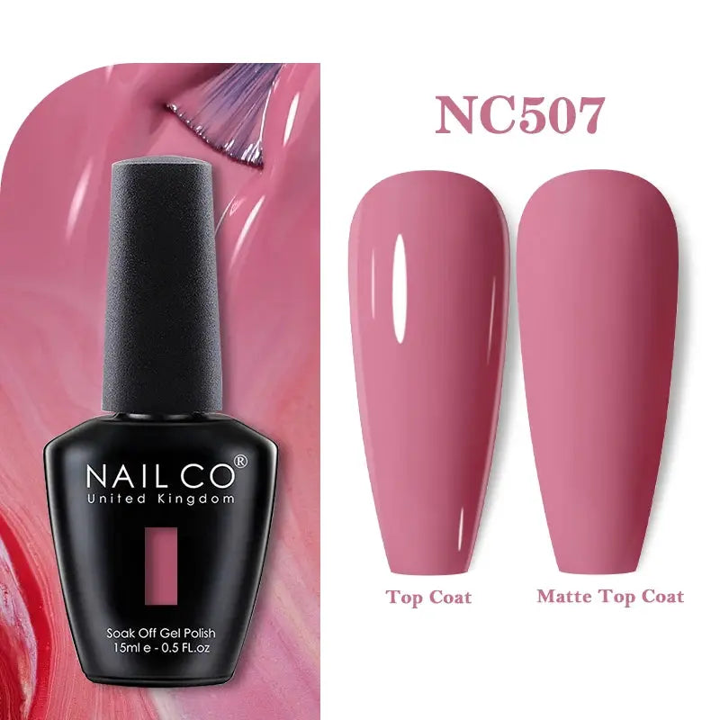 NAILCO 283 Colors Gel Nail Polish Kit Ultra Long Lasting UV Gel Varnish With 30 Day Shine