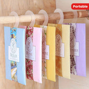 5 Pack Scented Wardrobe Sachets Odor Eliminating Hanging Bags Home Apartment Closet Freshness Portable Air Fresheners
