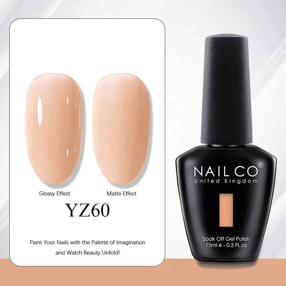 Nailco 131 Colors Gel Nail Polish LED Gel 15ml Vibrant Long Lasting Hybrid Varnish For Manicure