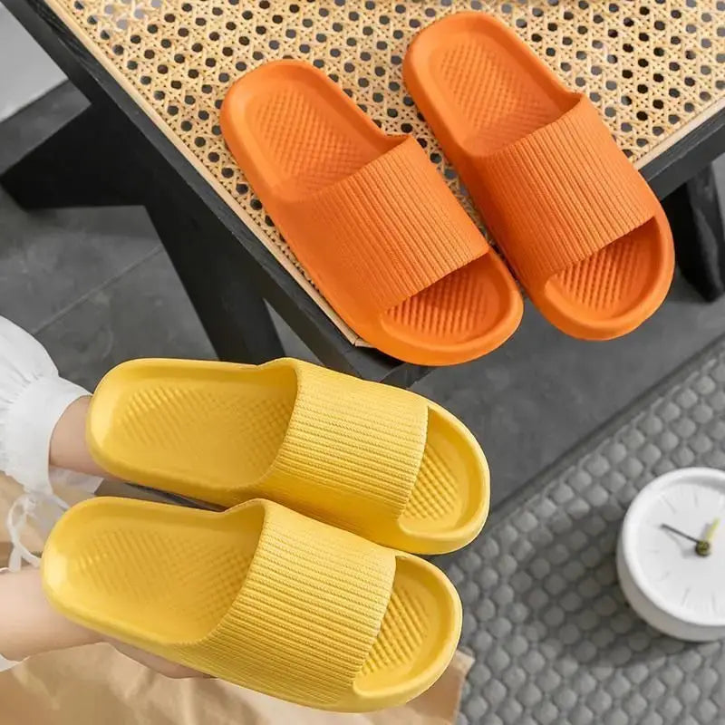 CloudStep Thick Platform Indoor Slippers For Women Non Slip EVA Soft Sole Comfort Lightweight Summer House Shoes