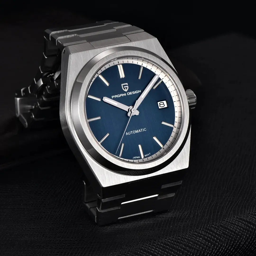 Pagani Design Men's Automatic Mechanical Watch With Miyota 8215 Movement Sapphire Crystal Stainless Steel Waterproof