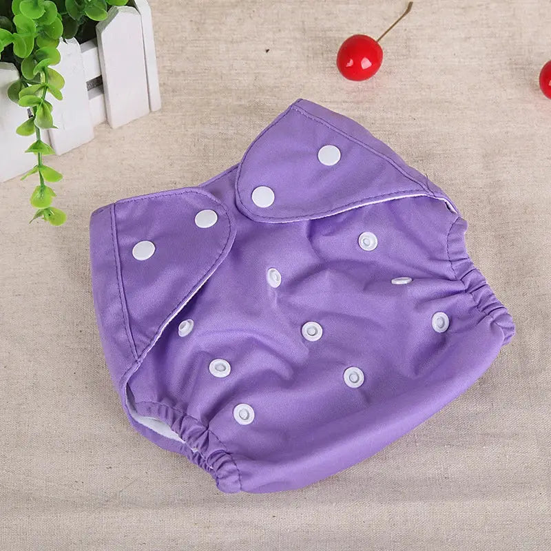 Baby Training Pants With Button Diaper Underwear For Potty Training Washable Breathable Cotton Learning Trousers