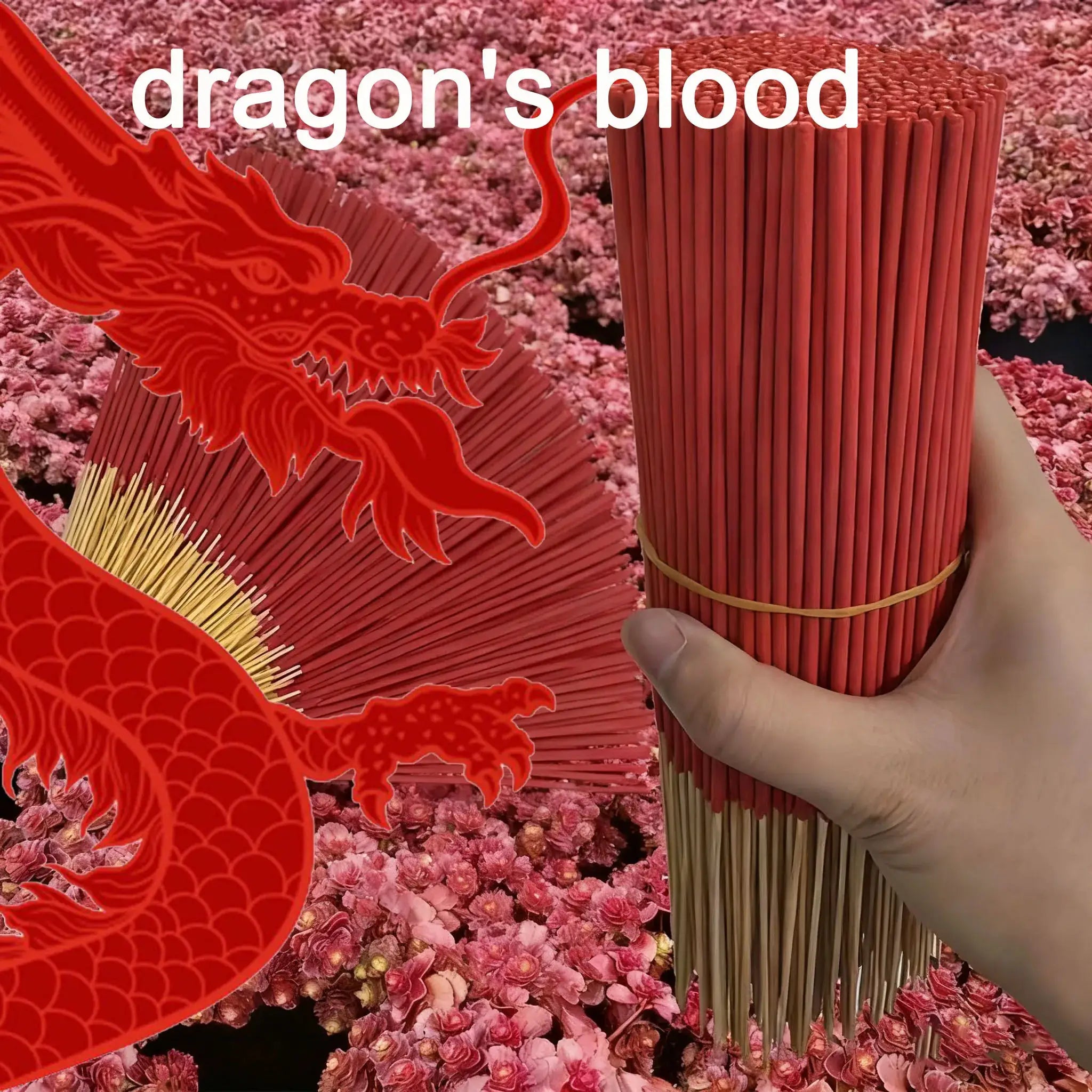 Red Dragon Blood Incense Sticks Assorted Packs 25 105 205 405 705 for Home Air Purification Relaxing Fragrance Yoga Office Tea Room