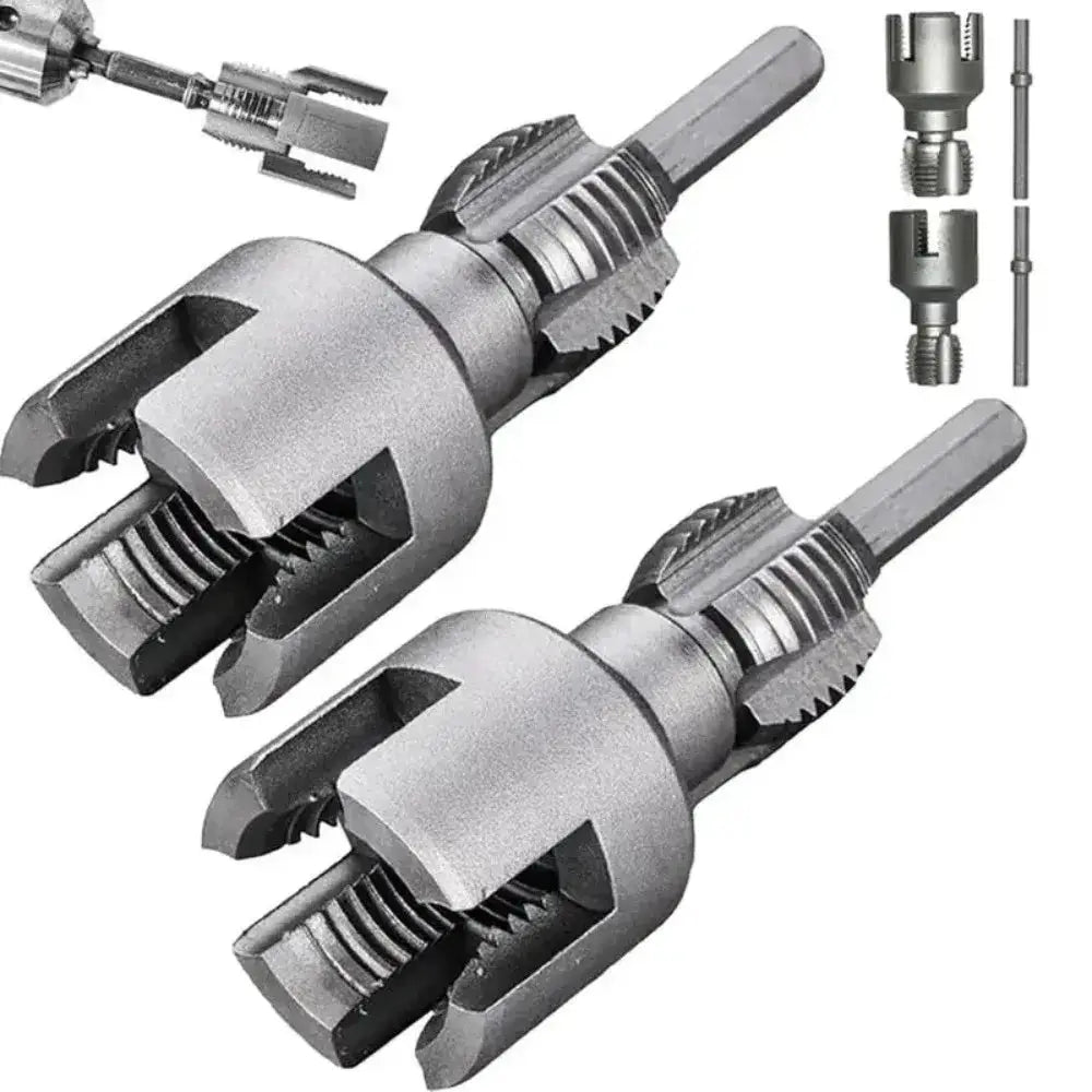 Integrated Internal And External Pipe Threading Tool Kit For Electric Drill PVC Pipe Threader