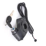 E Bike Thumb Throttle With Digital Battery Voltage Display And Key Lock Switch For E Bike Battery Monitoring