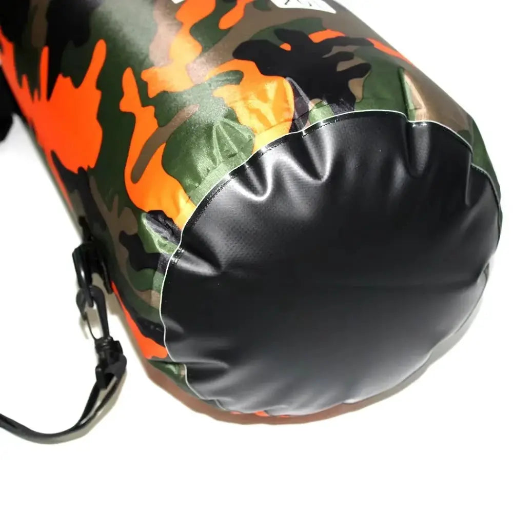 Camouflage Waterproof Dry Bag Sack 2L 5L 10L 15L 20L 30L PVC Coated for Rafting Diving River Trekking Outdoor Gear
