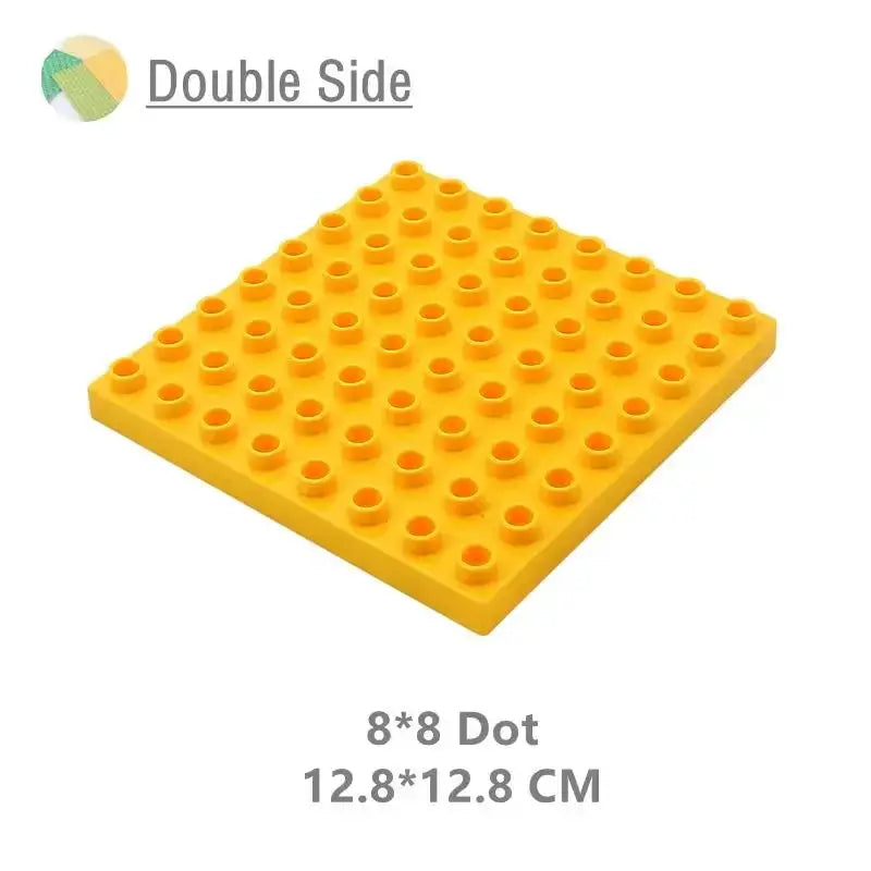 9 Sizes Big Building Plastic Blocks Base Plates Compatible With Large Bricks And Assembly Figures For Kids Toys