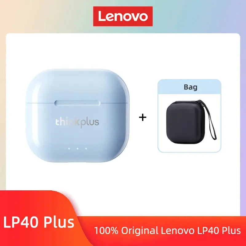 Lenovo LP40 II Earphones Bluetooth 5.3 True Wireless Noise Reduction With Stable Connection And Low Latency