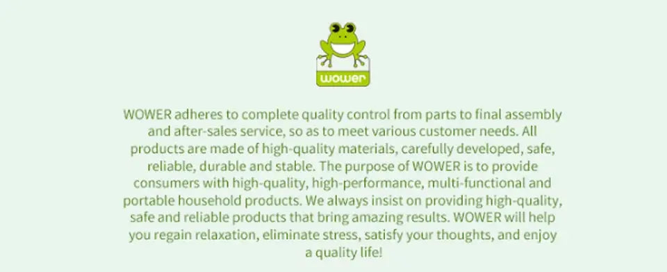 WOWER portable bidet handheld sprayer with 2m hose for travel