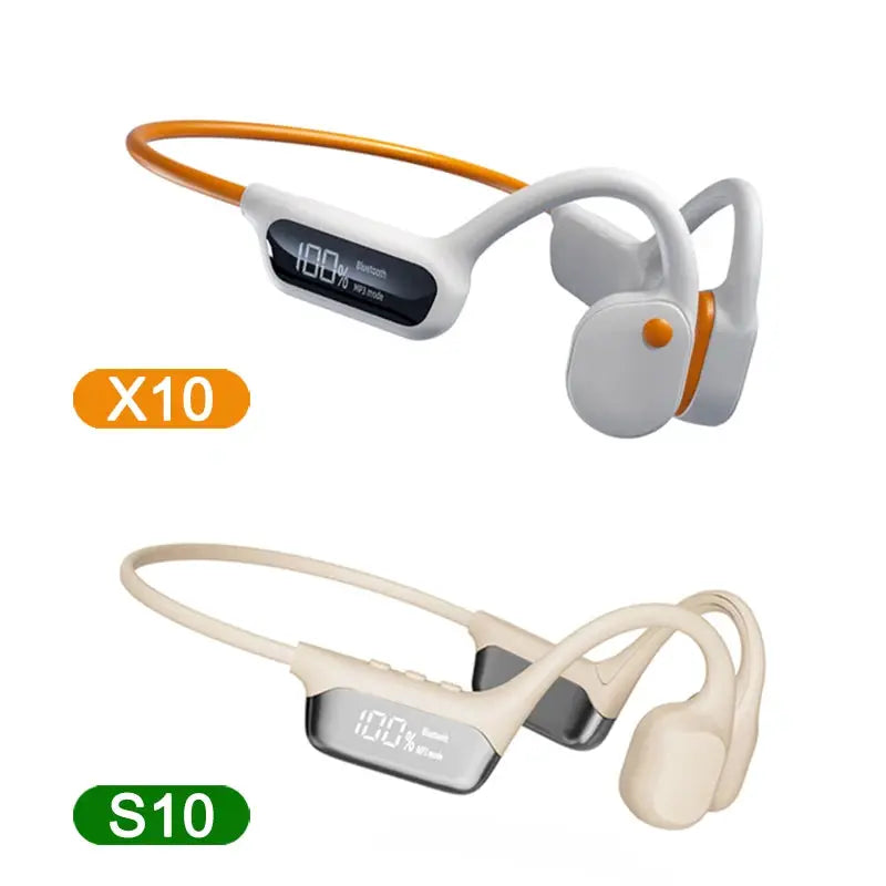 Bone Conduction Earphones IPX8 Waterproof Headset Bluetooth 5.4 Wireless 32GB Storage HiFi Stereo For Swimming