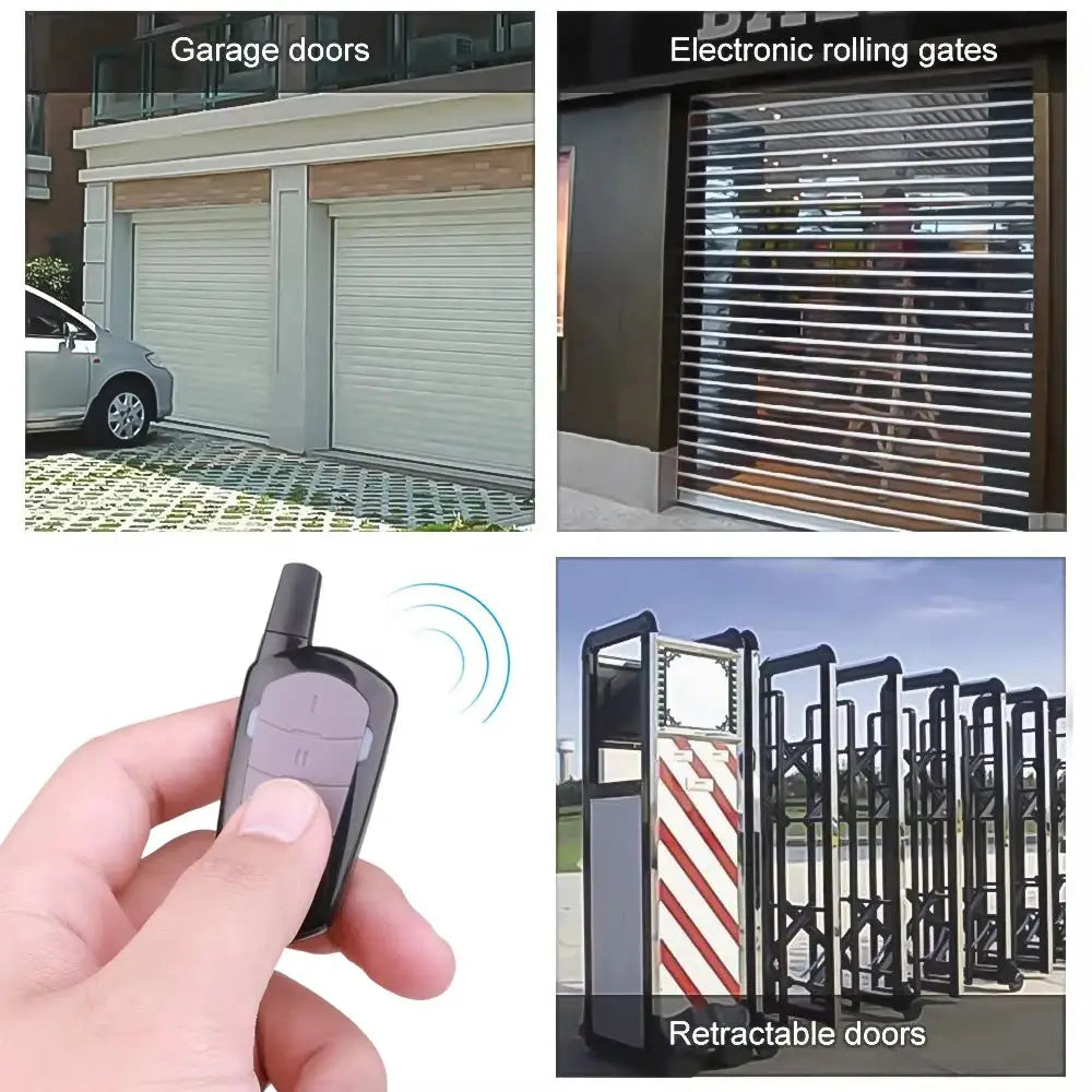 433MHz Garage Remote Control Duplicator For Rolling Code And Fixed Code Access Gate Door Opener