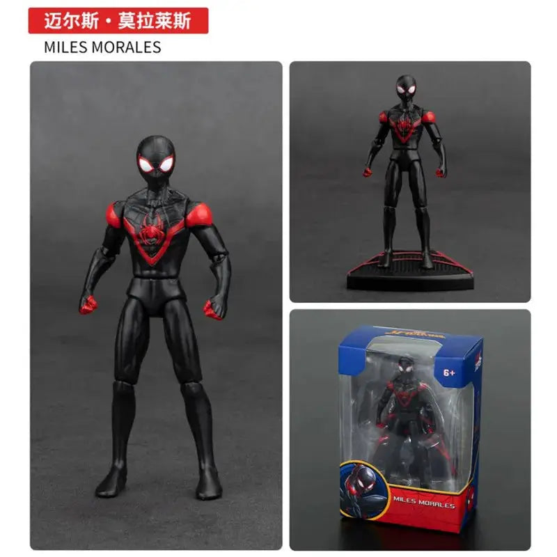 ZD Original Spider Man 4Inch Action Figures Green Goblin Doctor Octopus Venom Gwen Electro Scarlet Spider 2099 Rhino