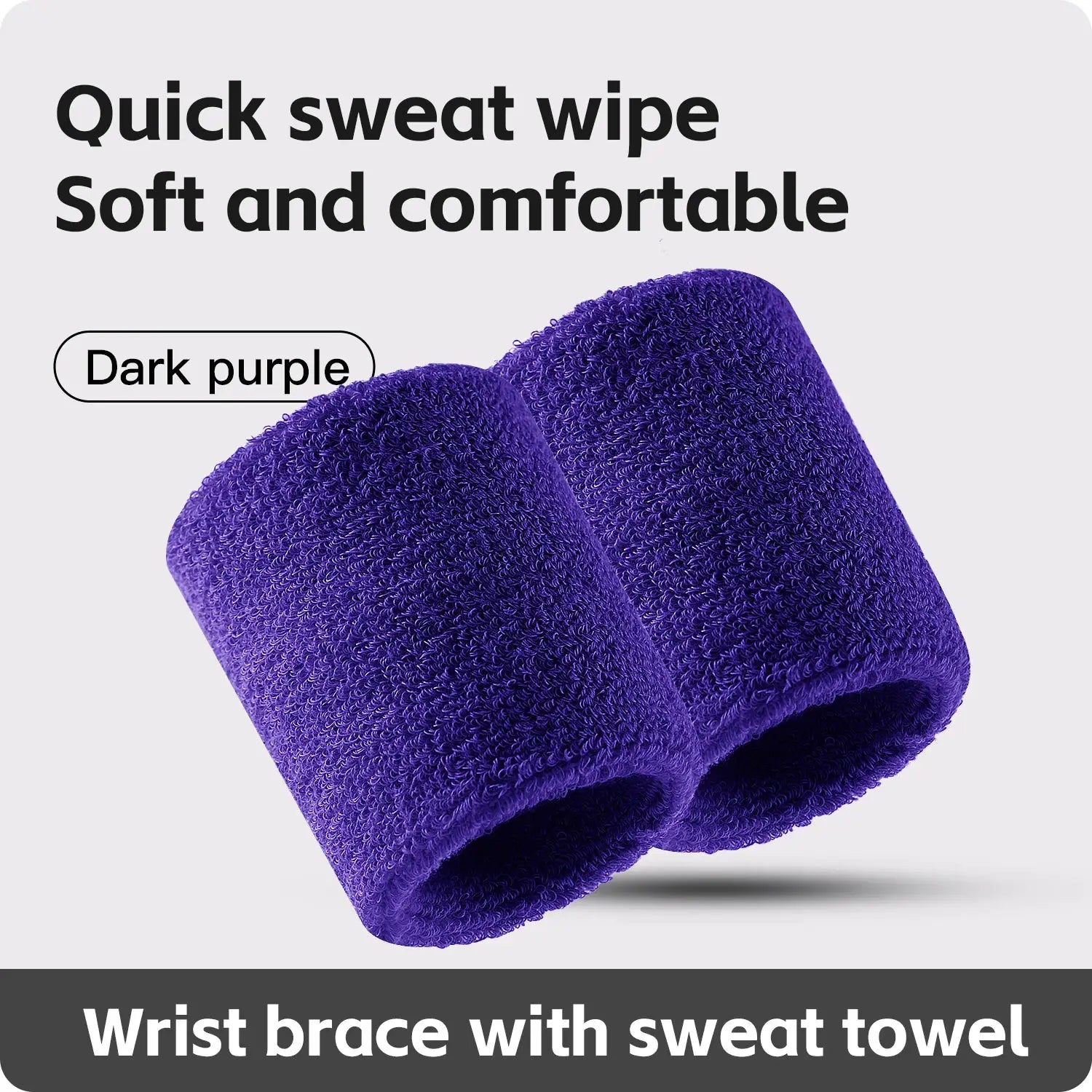 Half Pack Fitness Wristband Wrist Support For Tennis Basketball Volleyball Sports Protector Sweatband Gym Wrist Guard